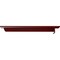 Ekena Millwork Heaton Hidden Support Steel Bracket w/ 14" Support Depth, Hammered Bright Red 3"W x 18"D x 2"H BKTM03X18X02HEHRE - alternate 7